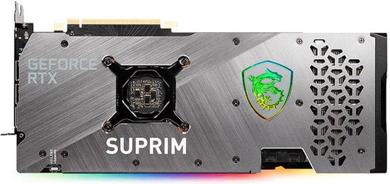 Alt view image 4 of 5 - MSI Suprim GeForce RTX 3070 Ti 8GB GDDR6X PCI Express 4.0 Graphics Card RTX 3070 Ti SUPRIM X 8G