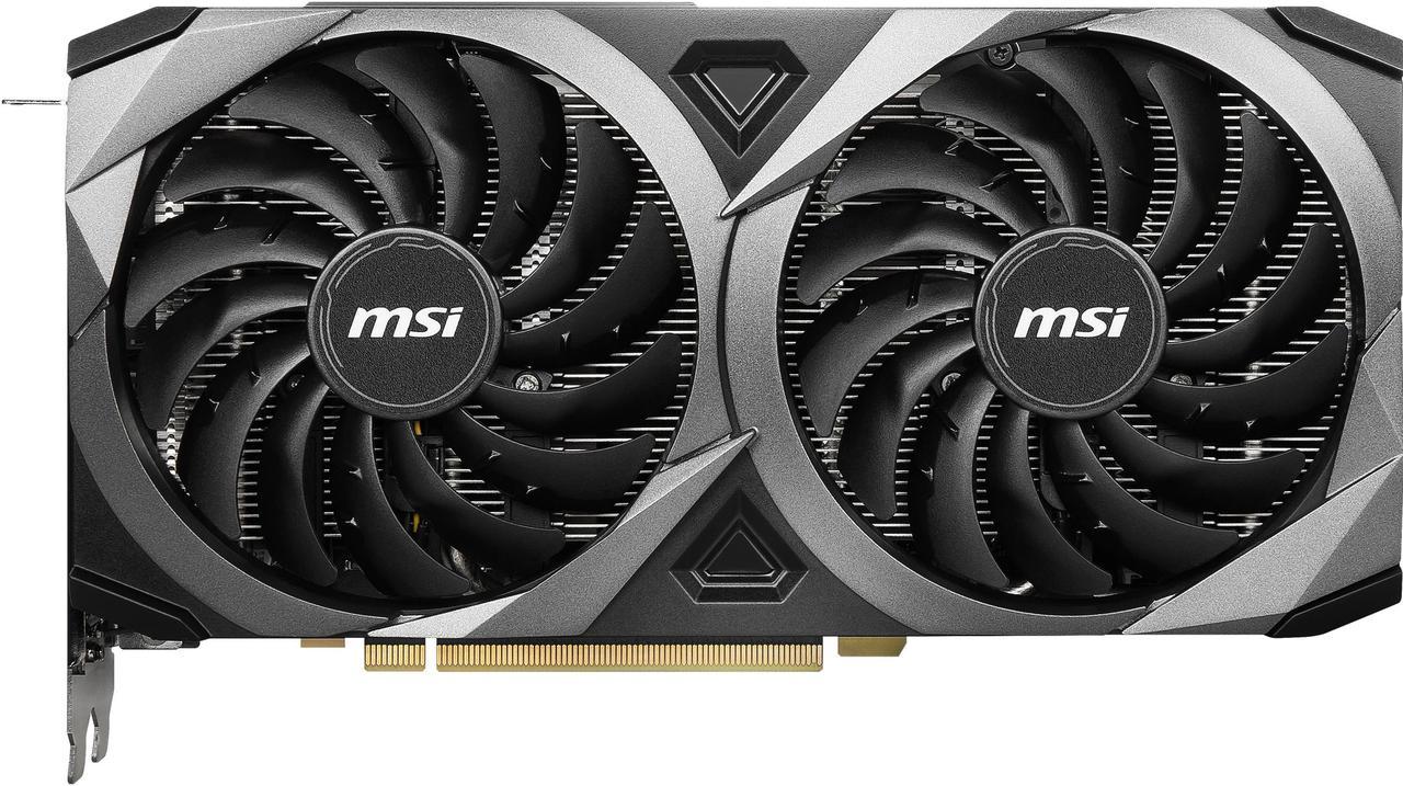 MSI Ventus GeForce RTX 3070 8GB GDDR6 PCI Express 4.0 Video Card RTX 3070 Ventus 2X 8G OC LHR