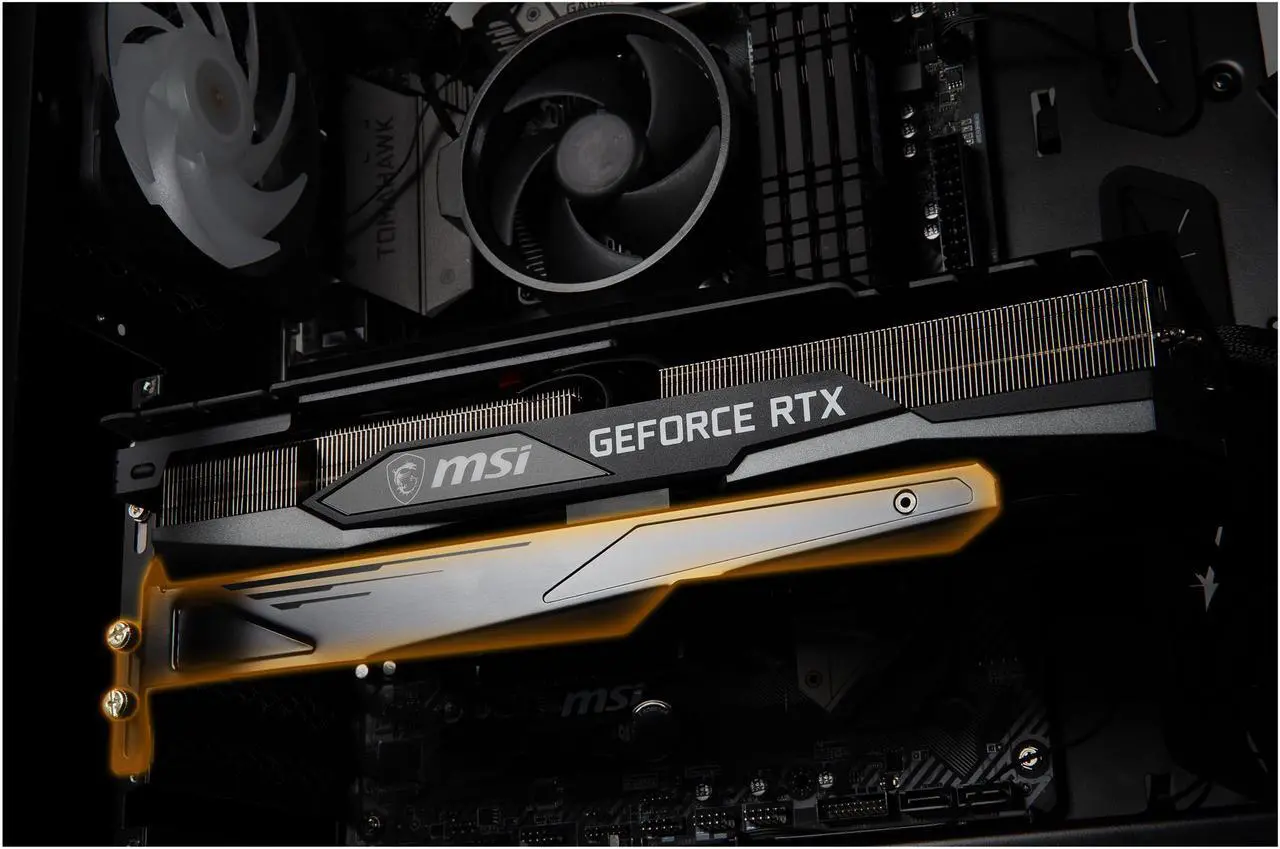 Alt view image 11 of 13 - MSI Gaming GeForce RTX 3080 10GB GDDR6X PCI Express 4.0 ATX Graphics Card RTX 3080 GAMING Z TRIO 10G LHR