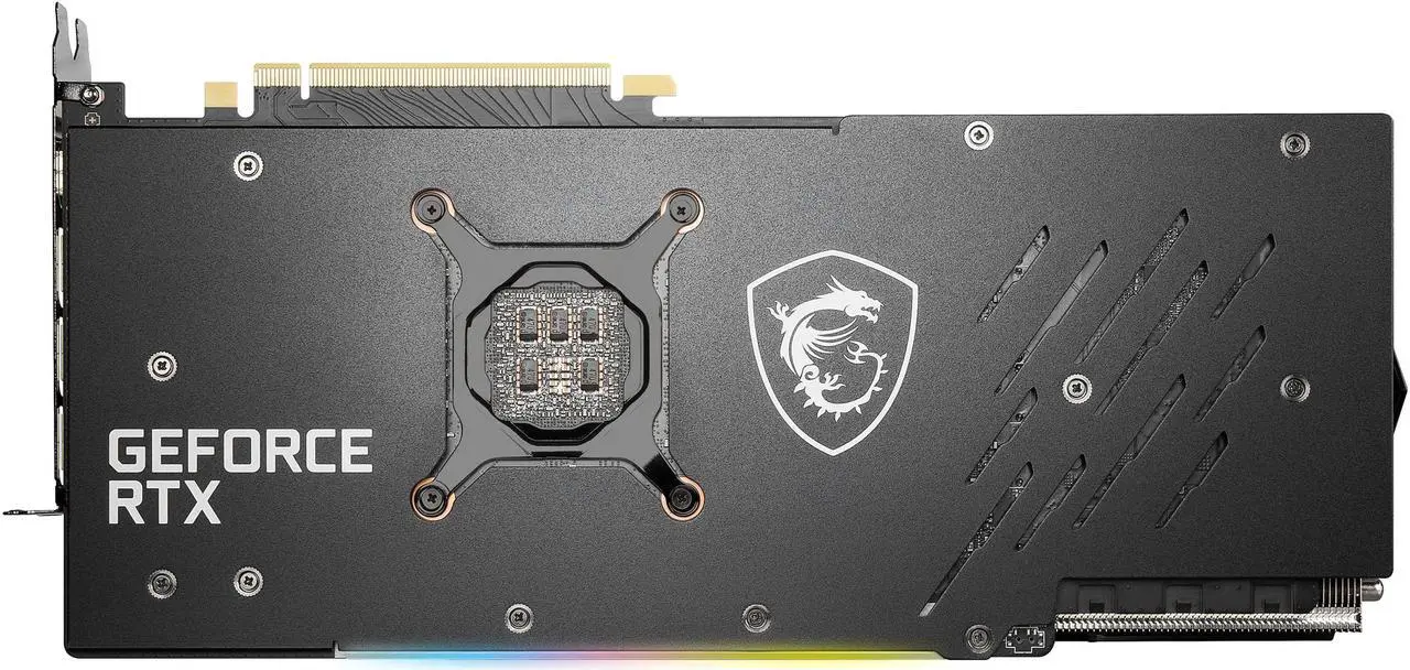 Alt view image 10 of 13 - MSI Gaming GeForce RTX 3080 10GB GDDR6X PCI Express 4.0 ATX Graphics Card RTX 3080 GAMING Z TRIO 10G LHR
