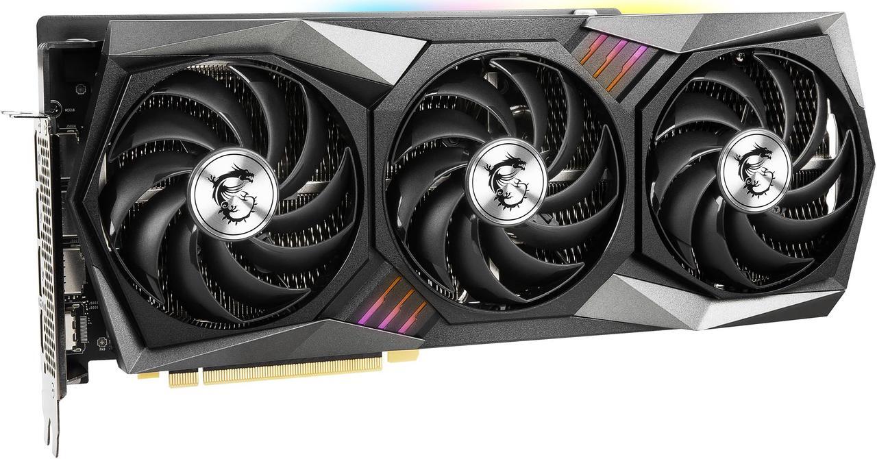 Alt view image 3 of 13 - MSI Gaming GeForce RTX 3080 10GB GDDR6X PCI Express 4.0 ATX Graphics Card RTX 3080 GAMING Z TRIO 10G LHR