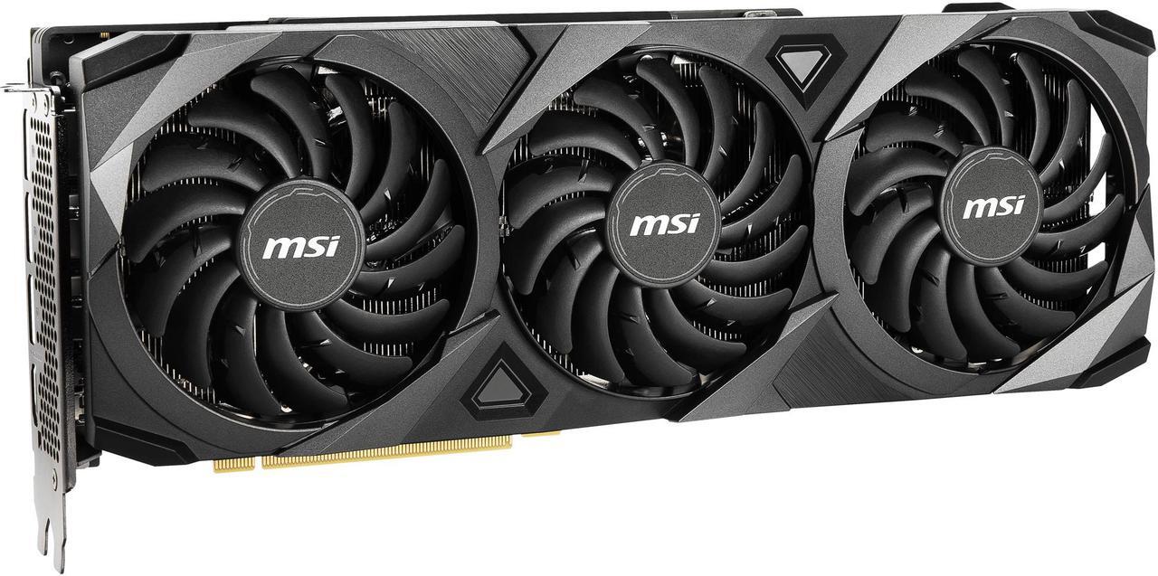 Alt view image 4 of 8 - MSI Ventus GeForce RTX 3080 10GB GDDR6X PCI Express 4.0 Video Card RTX 3080 VENTUS 3X 10G OC LHR