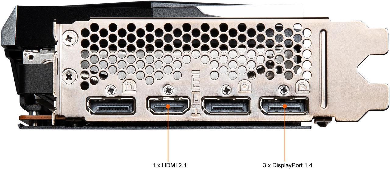 Alt view image 9 of 12 - MSI Gaming Radeon RX 6600 XT 8GB GDDR6 PCI Express 4.0 ATX Video Card RX 6600 XT GAMING X 8G
