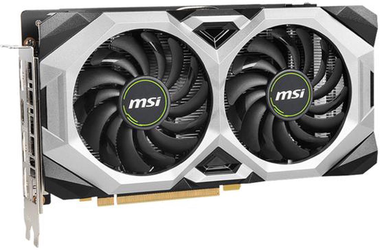 Alt view image 4 of 8 - MSI Ventus GeForce RTX 2060 6GB GDDR6 PCI Express 3.0 x16 ATX Video Card RTX 2060 VENTUS GP OC