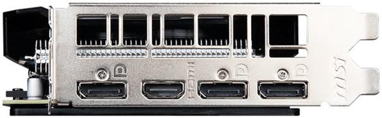 Alt view image 5 of 8 - MSI Ventus GeForce RTX 2060 6GB GDDR6 PCI Express 3.0 x16 ATX Video Card RTX 2060 VENTUS GP OC