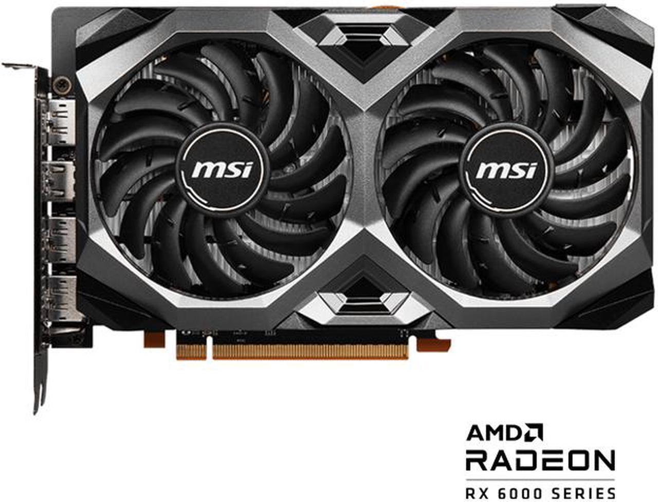 Main image of MSI Radeon RX 6600 XT 8GB GDDR6 PCI Express 4.0 ATX Graphics Card RX 6600 XT MECH 2X 8G V1