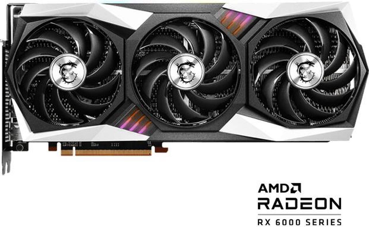 Main image of MSI Gaming Radeon RX 6800 XT 16GB GDDR6 PCI Express 4.0 Graphics Card RX 6800 XT GAMING TRIO 16G