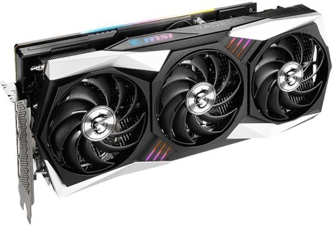 Alt view image 3 of 7 - MSI Gaming Radeon RX 6800 XT 16GB GDDR6 PCI Express 4.0 Graphics Card RX 6800 XT GAMING TRIO 16G