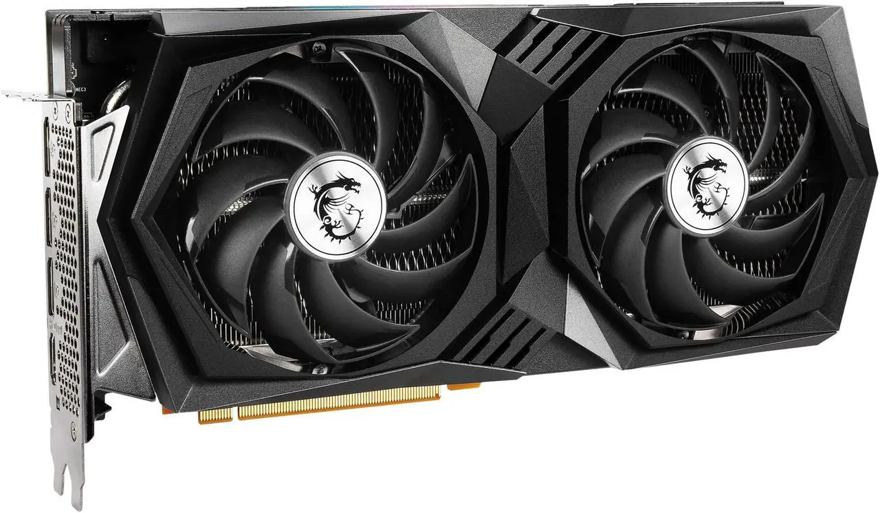 Alt view image 4 of 11 - MSI Gaming GeForce RTX 3050 8GB GDDR6 PCI Express 4.0 Graphics Card RTX 3050 Gaming X 8G