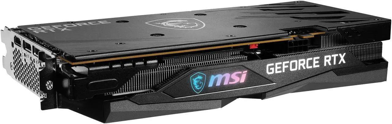 Alt view image 9 of 11 - MSI Gaming GeForce RTX 3050 8GB GDDR6 PCI Express 4.0 Graphics Card RTX 3050 Gaming X 8G