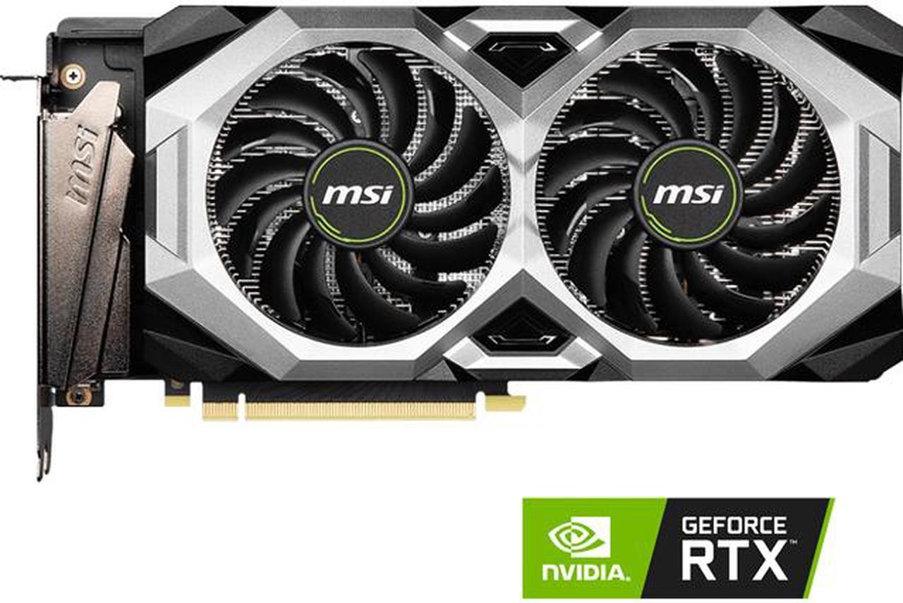 MSI Ventus GeForce RTX 2060 12GB GDDR6 PCI Express 3.0 x16 ATX Video Card RTX 2060 VENTUS GP 12G OC