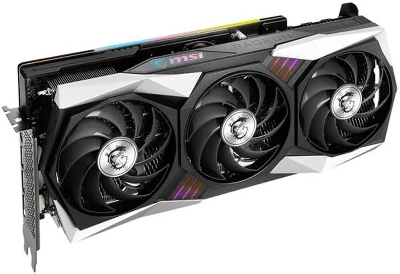 Alt view image 4 of 8 - MSI Gaming Radeon RX 6800 XT 16GB GDDR6 PCI Express 4.0 Graphics Card RX 6800 XT Gaming Z Trio 16G
