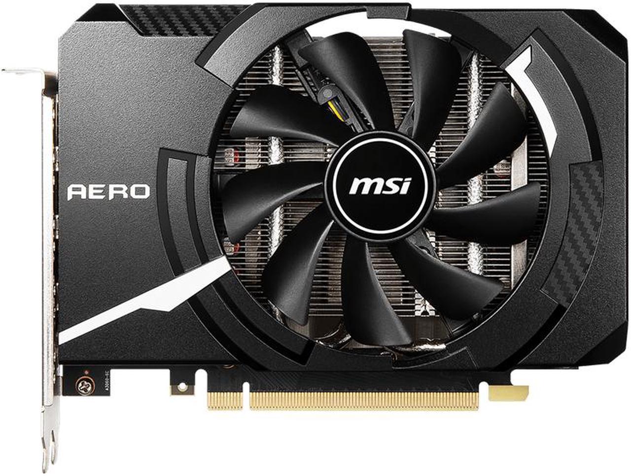 MSI GeForce RTX 3050 8GB GDDR6 PCI Express 4.0 Video Card RTX 3050 AERO ITX 8G OC