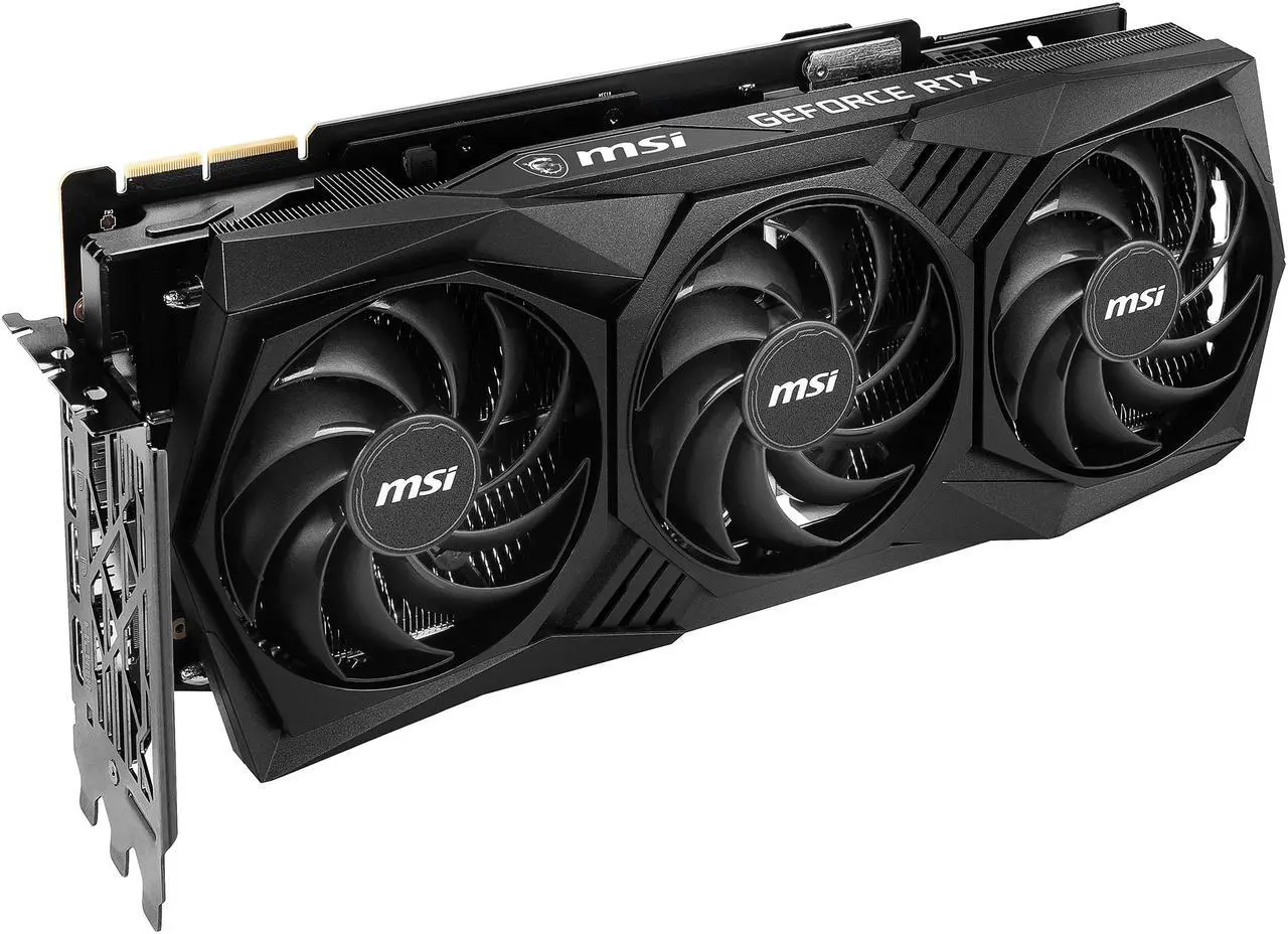 Alt view image 4 of 11 - MSI GeForce RTX 3090 Ti 24GB GDDR6X PCI Express 4.0 SLI Support ATX Graphics Card RTX 3090 TI BLACK TRIO 24G