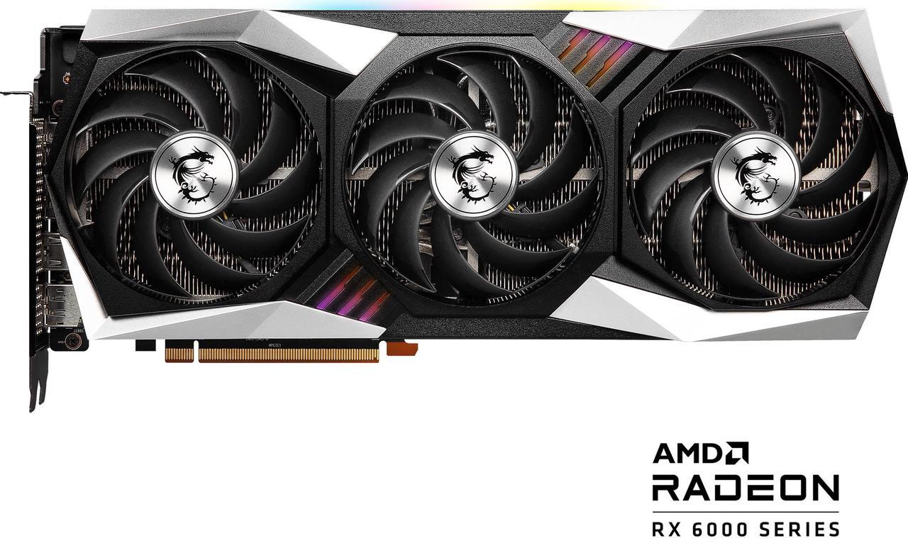 Main image of MSI Gaming Radeon RX 6750 XT 12GB GDDR6 PCI Express 4.0 Graphics Card RX 6750 XT GAMING X TRIO 12G