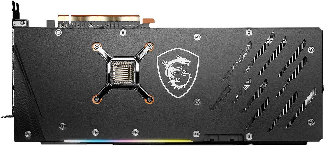 Alt view image 10 of 11 - MSI Gaming Radeon RX 6750 XT 12GB GDDR6 PCI Express 4.0 Graphics Card RX 6750 XT GAMING X TRIO 12G