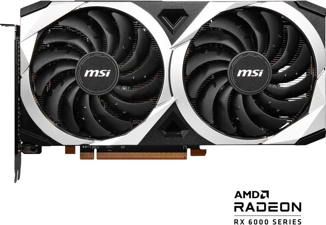 Alt view image 2 of 10 - MSI Mech Radeon RX 6650 XT 8GB GDDR6 PCI Express 4.0 Graphics Card RX 6650 XT MECH 2X 8G OC