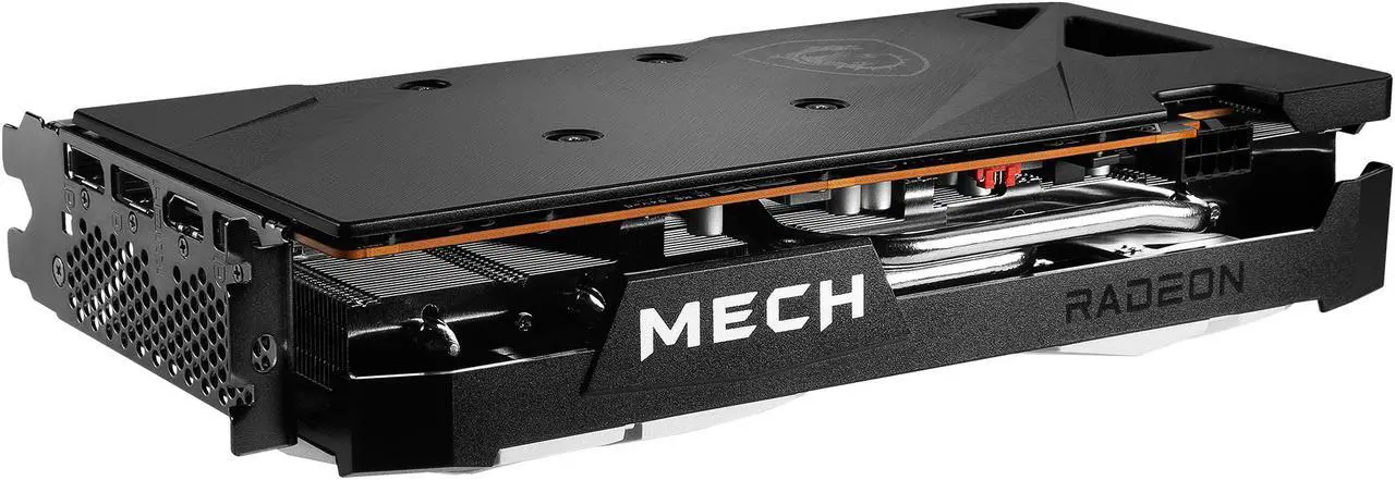 Alt view image 8 of 10 - MSI Mech Radeon RX 6650 XT 8GB GDDR6 PCI Express 4.0 Graphics Card RX 6650 XT MECH 2X 8G OC