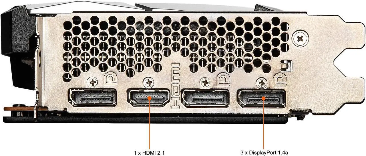 Alt view image 6 of 10 - MSI Mech Radeon RX 6650 XT 8GB GDDR6 PCI Express 4.0 Graphics Card RX 6650 XT MECH 2X 8G OC