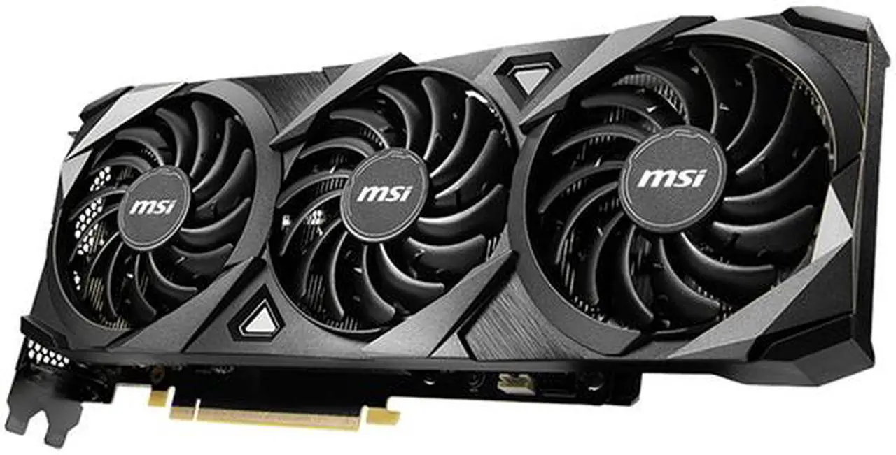 Alt view image 3 of 9 - MSI Ventus GeForce RTX 3070 8GB GDDR6 PCI Express 4.0 Graphics Card RTX 3070 VENTUS 3X PLUS 8G OC LHR