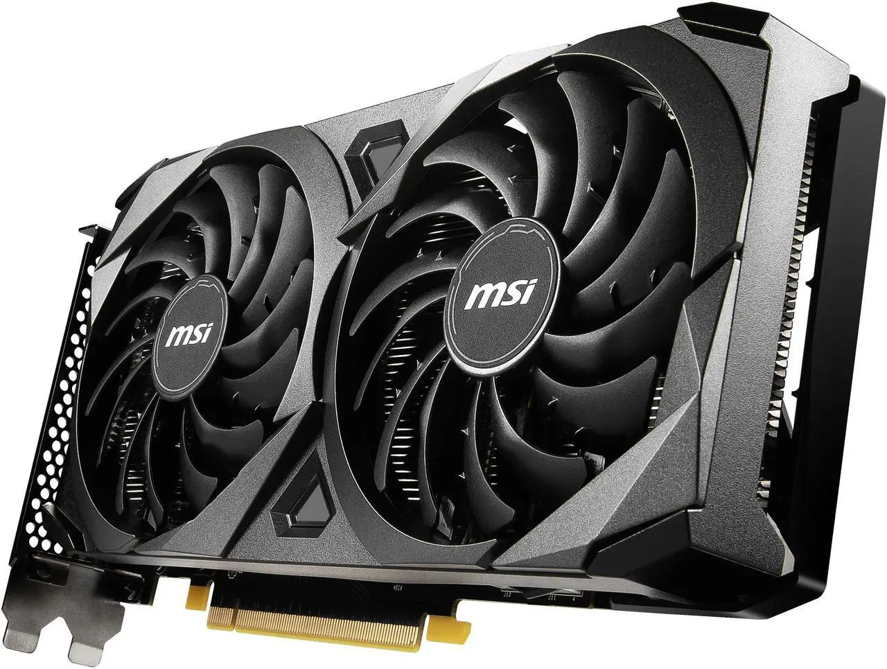 Alt view image 8 of 12 - MSI Ventus GeForce RTX 3060 Ti 8GB GDDR6 PCI Express 4.0 Graphics Card RTX 3060 Ti VENTUS 2X 8G OCV1 LHR