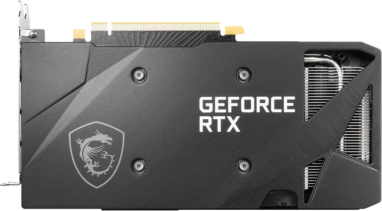 Alt view image 12 of 12 - MSI Ventus GeForce RTX 3060 Ti 8GB GDDR6 PCI Express 4.0 Graphics Card RTX 3060 Ti VENTUS 2X 8G OCV1 LHR
