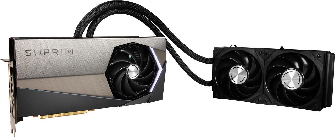 Alt view image 6 of 12 - MSI Suprim GeForce RTX 4090 24GB GDDR6X PCI Express 4.0 Video Card RTX 4090 SUPRIM LIQUID X 24G