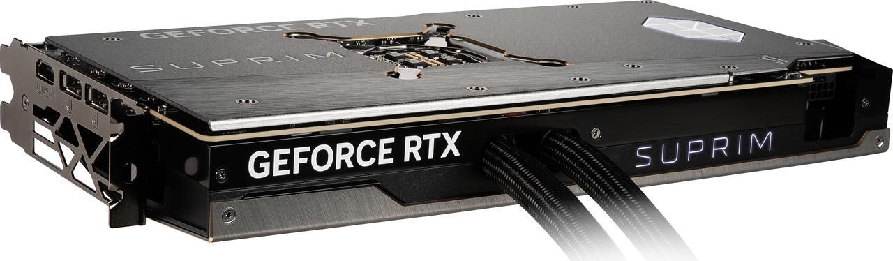 Alt view image 8 of 12 - MSI Suprim GeForce RTX 4090 24GB GDDR6X PCI Express 4.0 Video Card RTX 4090 SUPRIM LIQUID X 24G