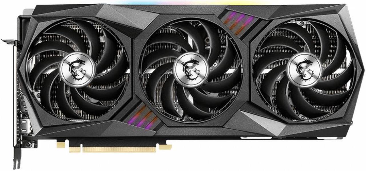 Main image of MSI Gaming GeForce RTX 3080 12GB GDDR6X PCI Express 4.0 Graphics Card RTX 3080 GAMING TRIO PLUS 12G LHR