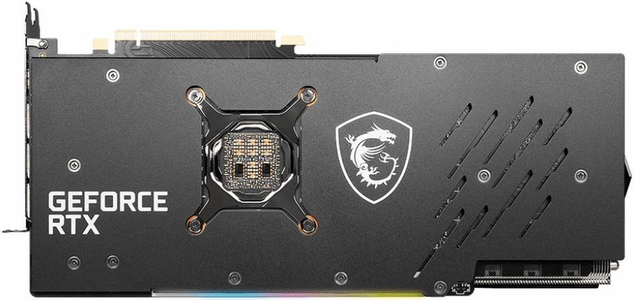 Alt view image 4 of 7 - MSI Gaming GeForce RTX 3080 12GB GDDR6X PCI Express 4.0 Graphics Card RTX 3080 GAMING TRIO PLUS 12G LHR