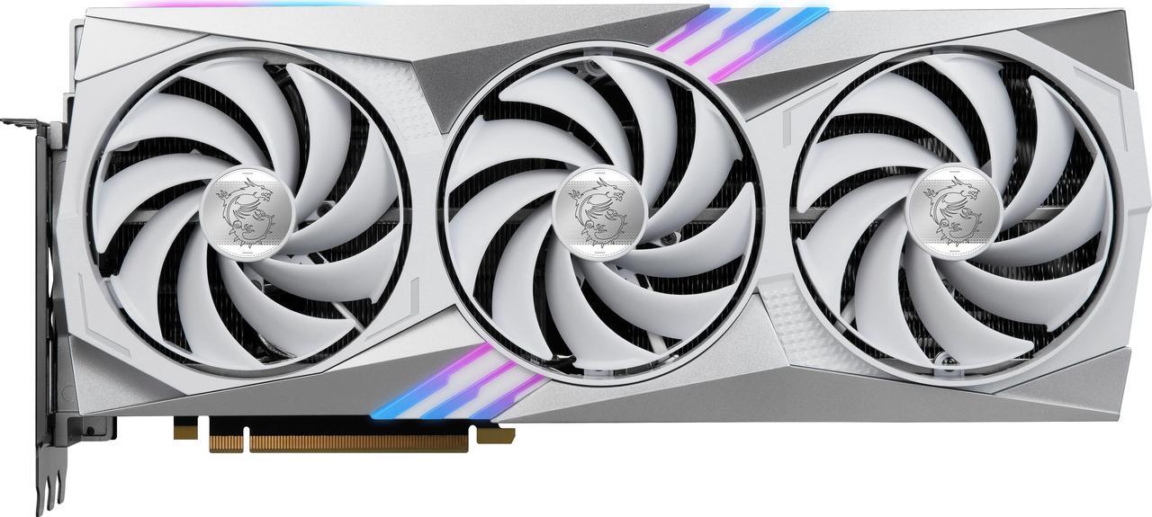 MSI Gaming (MSI) GeForce RTX 4070 Ti GGDR6X 12GB PCI-E 4.0 RTX 4070 Ti GAMING X TRIO WHITE 12G