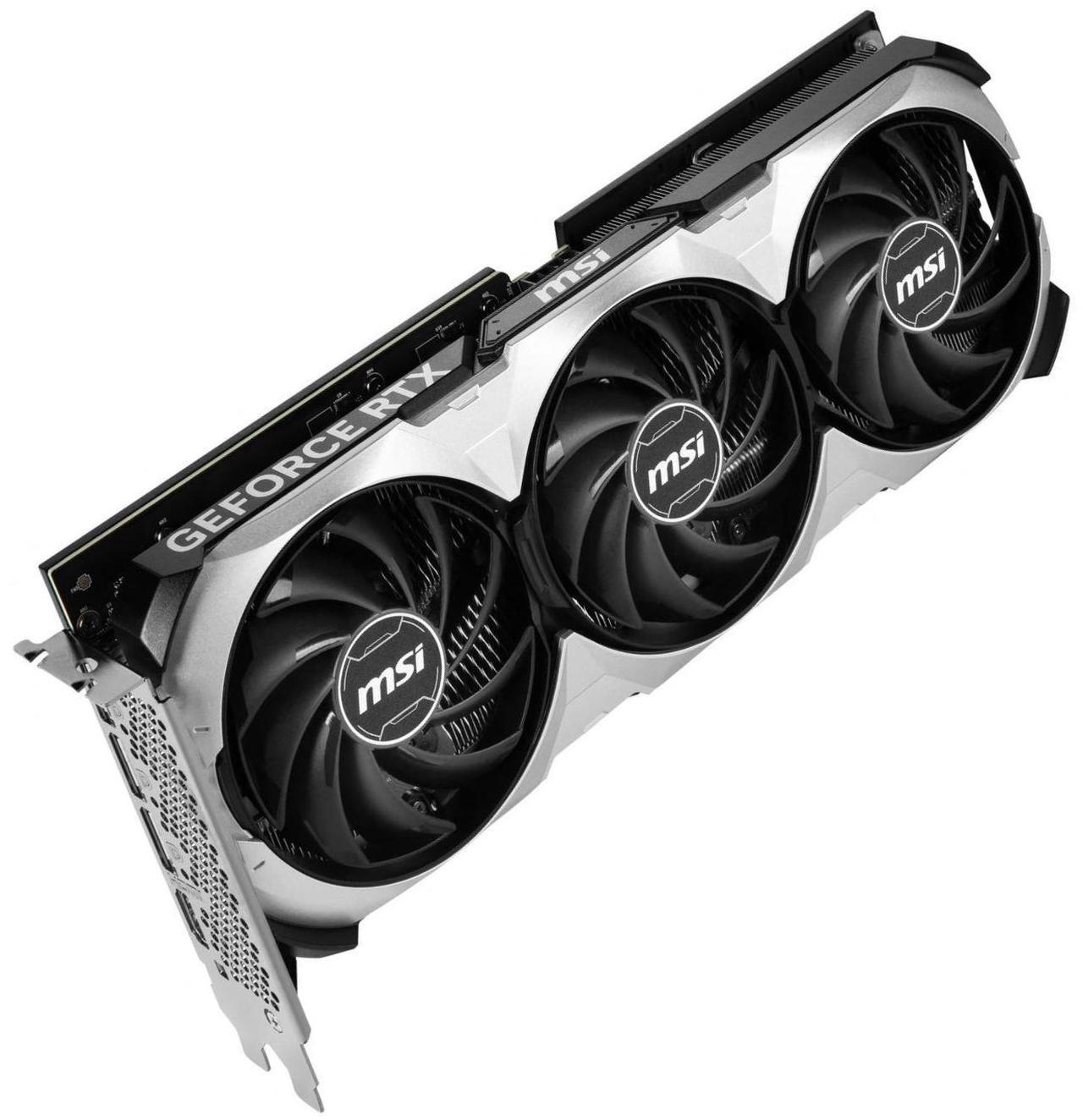 Alt view image 8 of 10 - MSI Ventus GeForce RTX 4070 12GB GDDR6X PCI Express 4.0 ATX Video Card RTX 4070 VENTUS 3X 12G OC