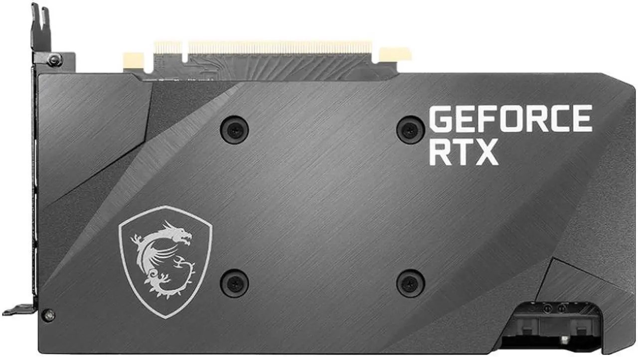 Alt view image 4 of 6 - MSI Ventus GeForce RTX 3060 Ti 8GB GDDR6X PCI Express 4.0 Graphics Card RTX 3060 TI VENTUS 2X 8GD6X OC