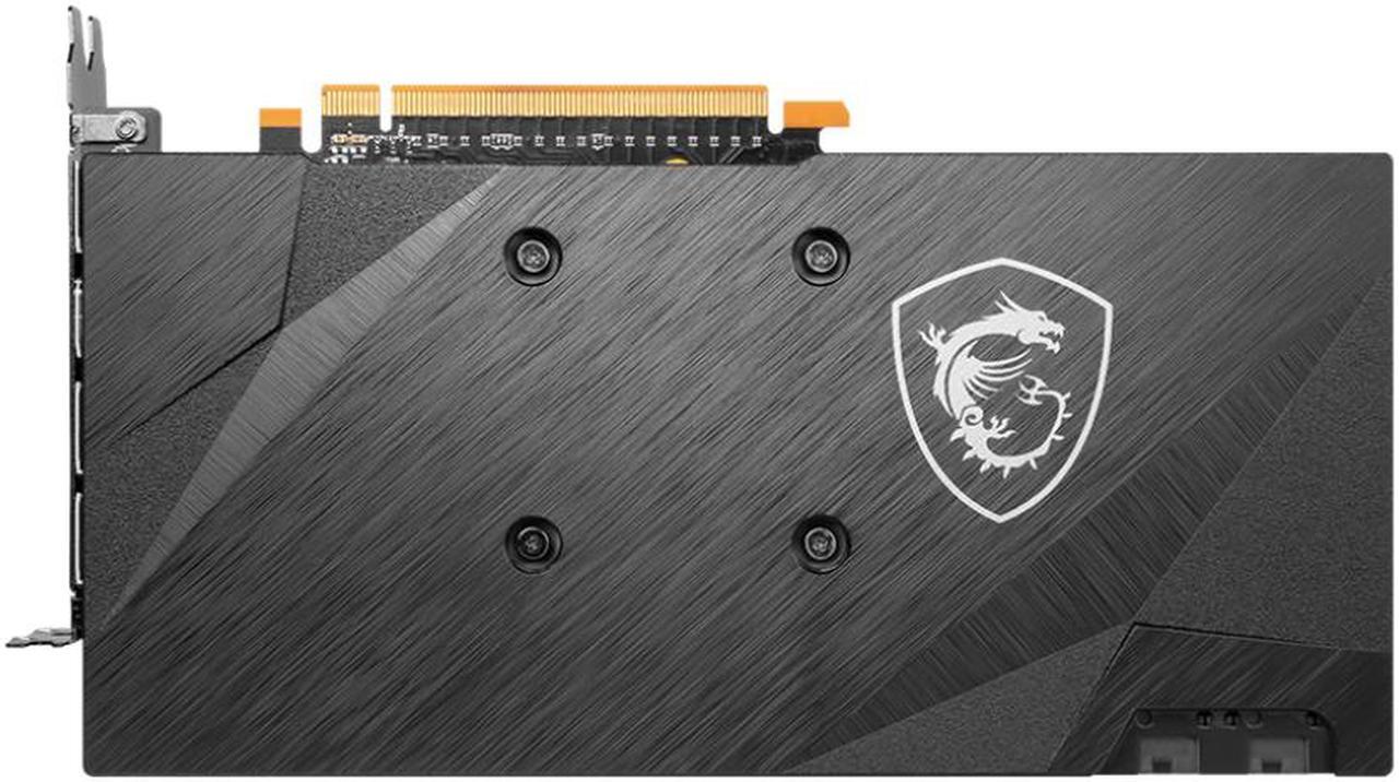 Alt view image 4 of 5 - MSI Mech Radeon RX 6750 XT 12GB GDDR6 PCI Express 4.0 ATX Graphics Card RX 6750 XT MECH 2X 12G V1