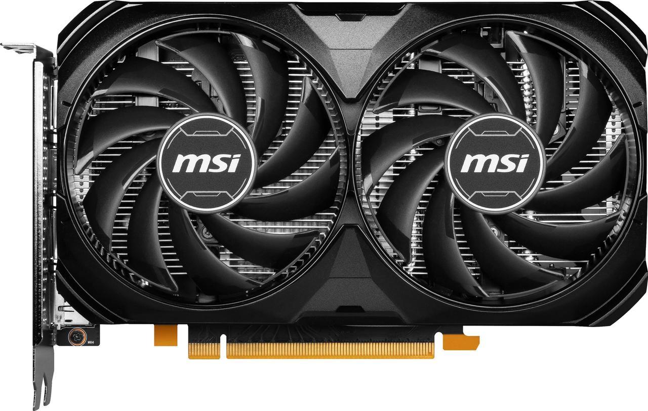 Main image of MSI Ventus GeForce RTX 4060 8GB GDDR6 PCI Express 4.0 x8 ATX Video Card RTX 4060 VENTUS 2X BLACK 8G