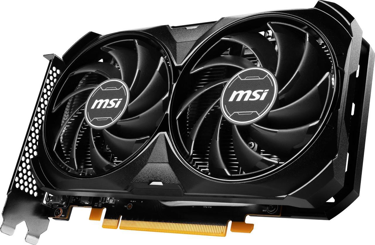 Alt view image 4 of 10 - MSI Ventus GeForce RTX 4060 8GB GDDR6 PCI Express 4.0 x8 ATX Video Card RTX 4060 VENTUS 2X BLACK 8G