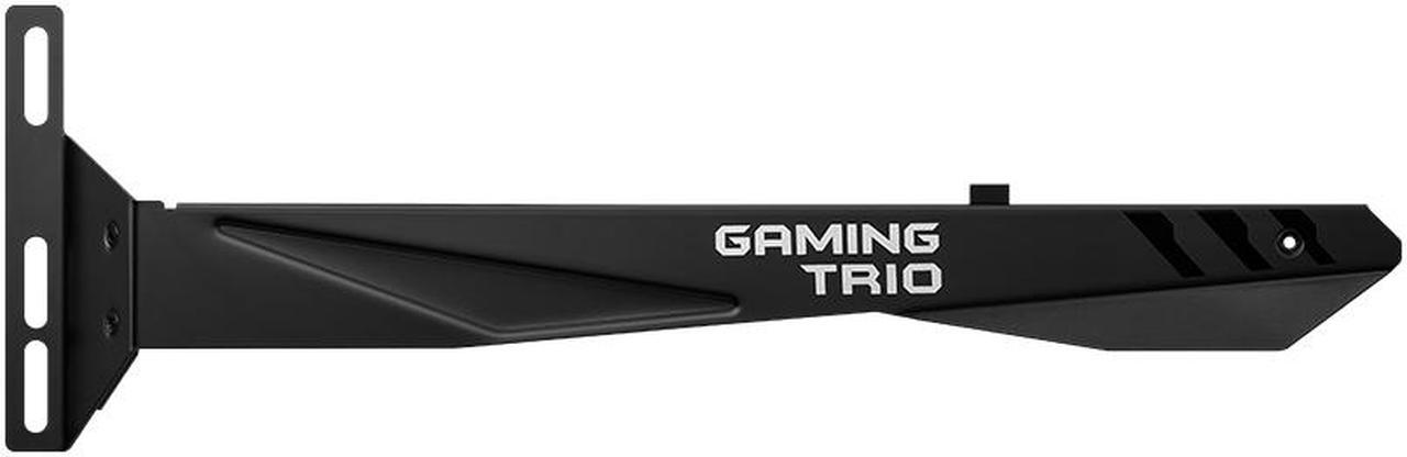 Alt view image 6 of 7 - MSI Gaming GeForce RTX 4070 12GB GDDR6X PCI Express 4.0 ATX Graphics Card RTX 4070 GAMING TRIO 12G