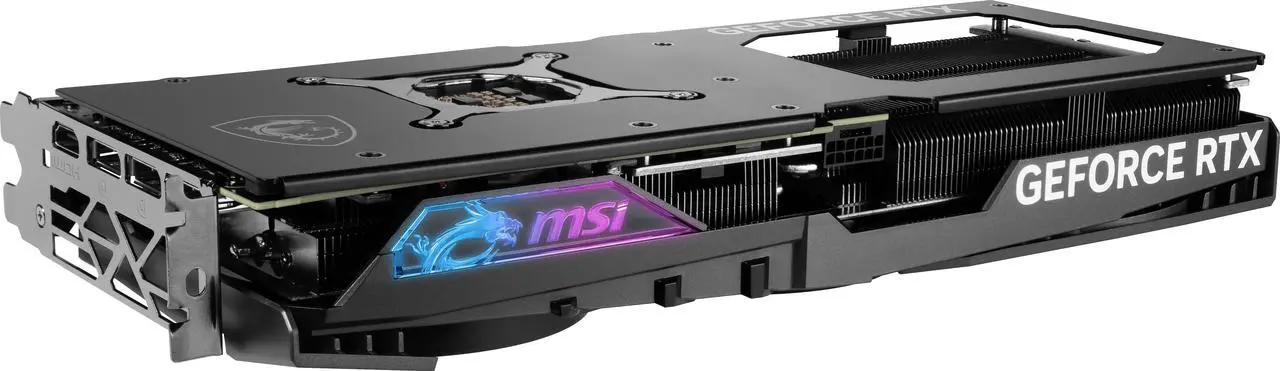 Alt view image 7 of 10 - MSI Gaming GeForce RTX 4070 12GB GDDR6X PCI Express 4.0 x16 ATX Graphics Card RTX 4070 GAMING X SLIM 12G