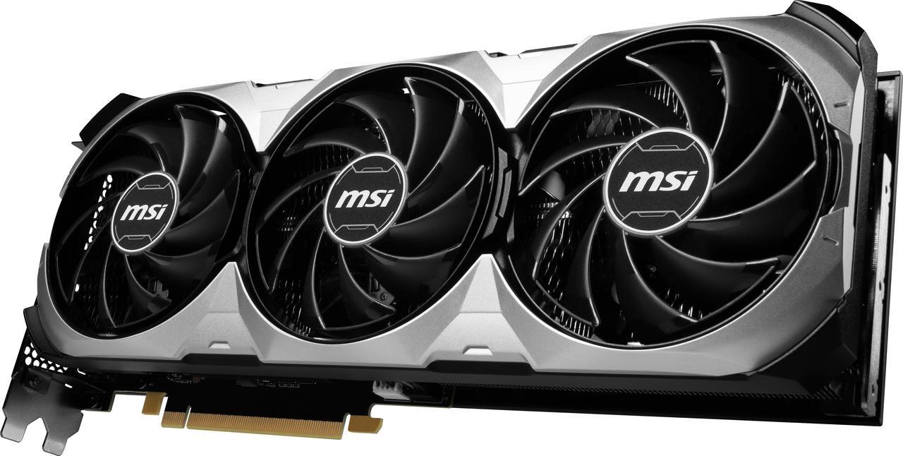 Alt view image 4 of 10 - MSI Ventus GeForce RTX 4070 Ti 12GB GDDR6X PCI Express 4.0 ATX Graphics Card RTX 4070 Ti VENTUS 3X E 12G OC