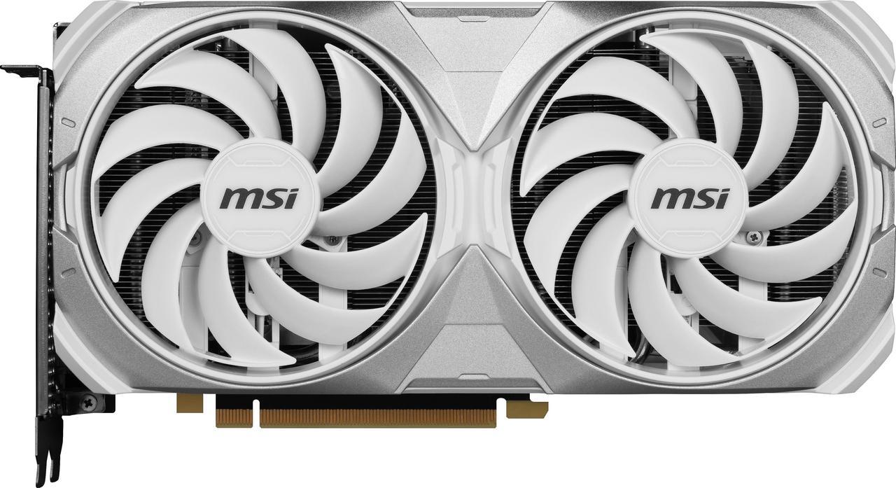 MSI Ventus GeForce RTX 4070 Ti 12GB GDDR6X PCI Express 4.0 ATX Video Card RTX 4070 Ti VENTUS 2X WHITE 12G OC