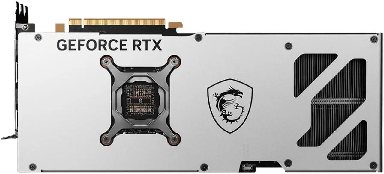 Alt view image 4 of 8 - MSI Gaming GeForce RTX 4080 16GB GDDR6X PCI Express 4.0 ATX Graphics Card RTX 4080 16GB GAMING X SLIM WHITE