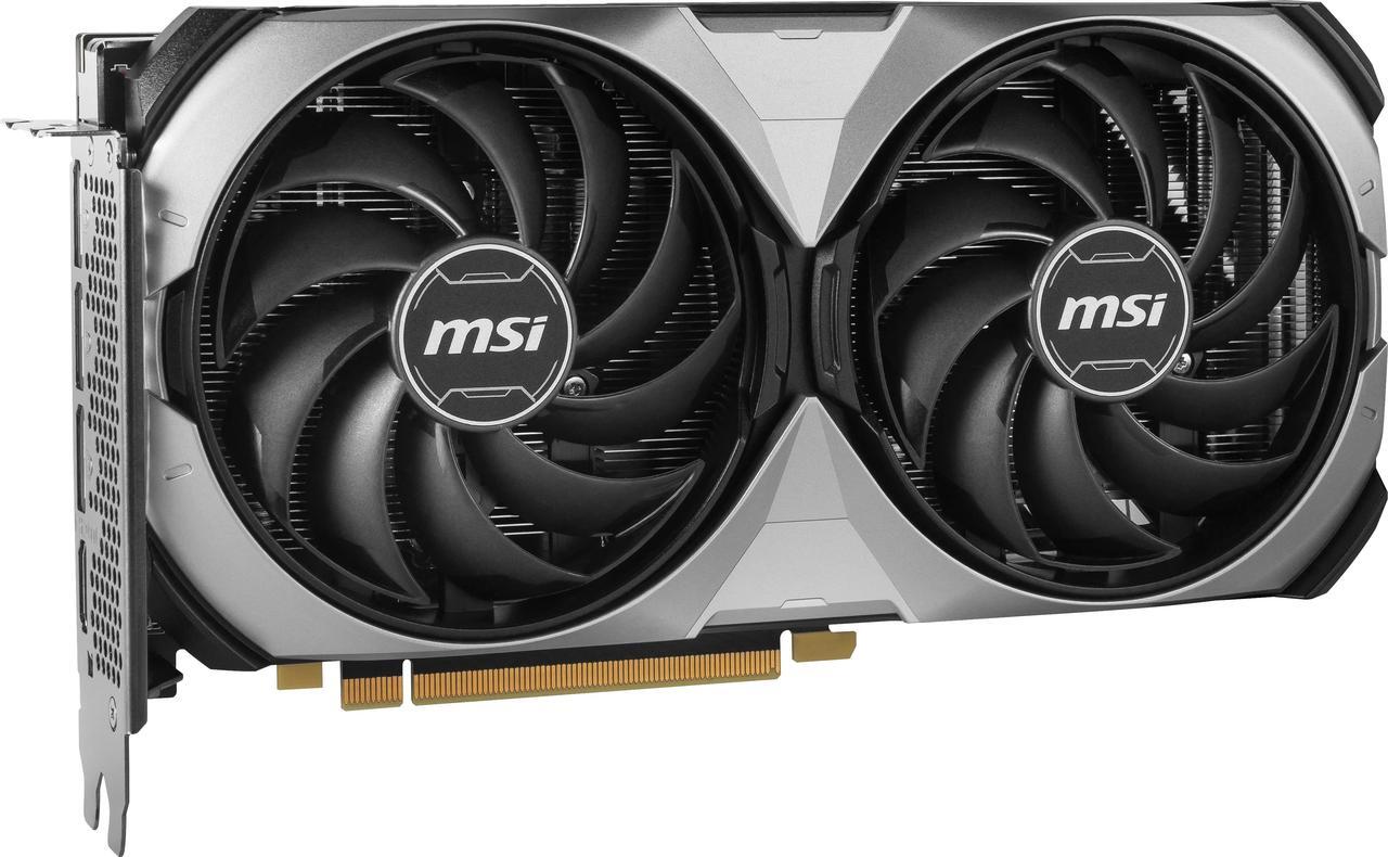 Alt view image 5 of 11 - MSI Ventus GeForce RTX 4070 SUPER 12GB GDDR6X PCI Express 4.0 ATX Graphics Card RTX 4070 SUPER 12G VENTUS 2X