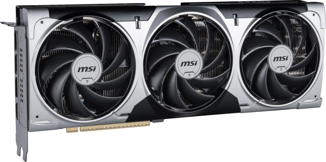 Alt view image 5 of 13 - MSI Ventus GeForce RTX 5080 16GB GDDR7 PCI Express 5.0 Graphics Card RTX 5080 16G VENTUS 3X OC PLUS