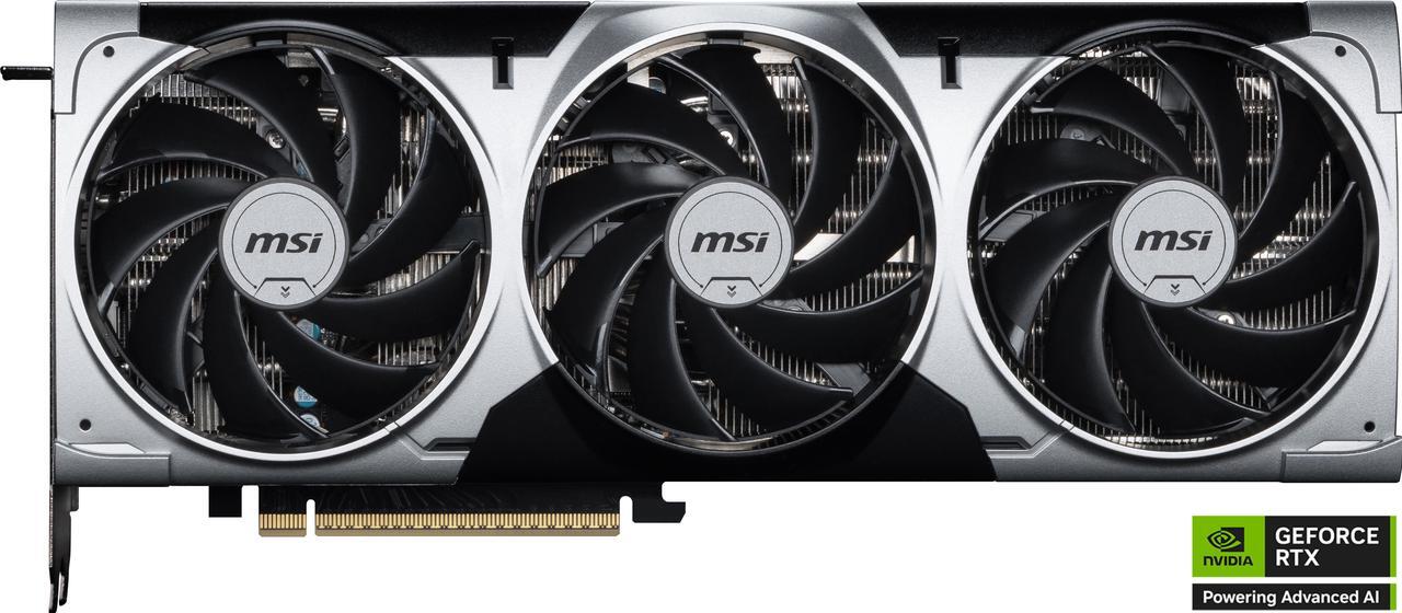 Alt view image 2 of 13 - MSI Ventus GeForce RTX 5080 16GB GDDR7 PCI Express 5.0 Graphics Card RTX 5080 16G VENTUS 3X OC PLUS