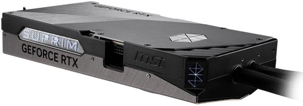 Alt view image 5 of 6 - MSI Suprim GeForce RTX 5090 32GB GDDR7 PCI Express 5.0 Graphics Card RTX 5090 32G SUPRIM LIQUID SOC