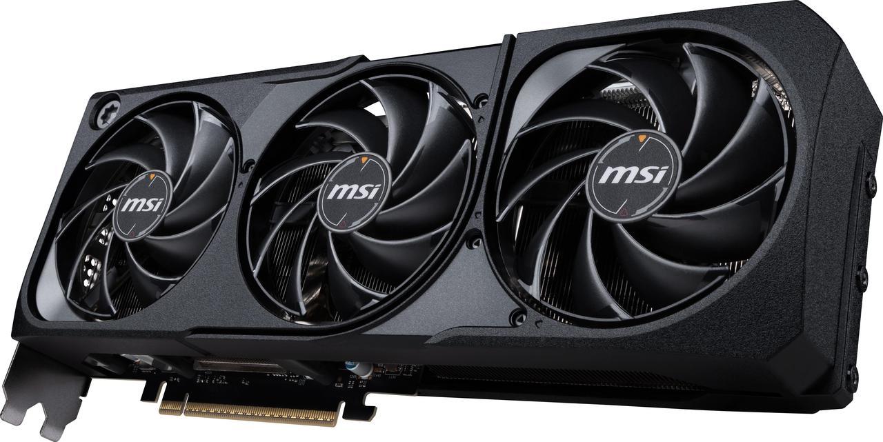 Alt view image 4 of 11 - MSI SHADOW GeForce RTX 5080 16GB GDDR7 PCI Express 5.0 Graphics Card RTX 5080 16G SHADOW 3X OC