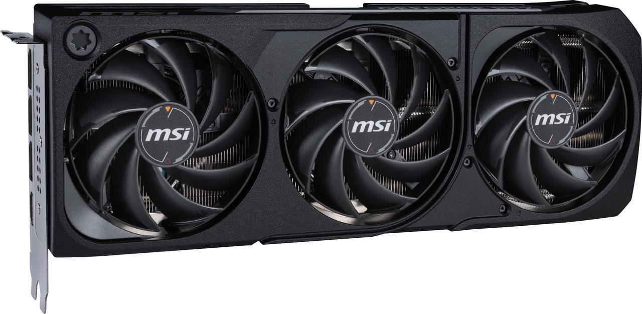 Alt view image 5 of 11 - MSI SHADOW GeForce RTX 5080 16GB GDDR7 PCI Express 5.0 Graphics Card RTX 5080 16G SHADOW 3X OC