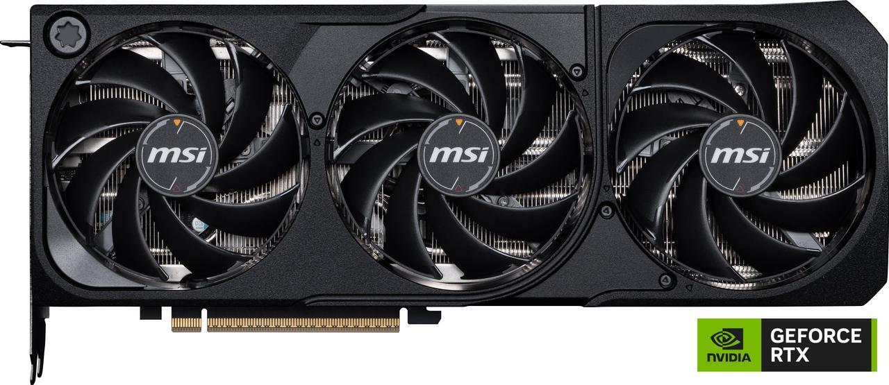 Alt view image 2 of 11 - MSI SHADOW GeForce RTX 5080 16GB GDDR7 PCI Express 5.0 Graphics Card RTX 5080 16G SHADOW 3X OC