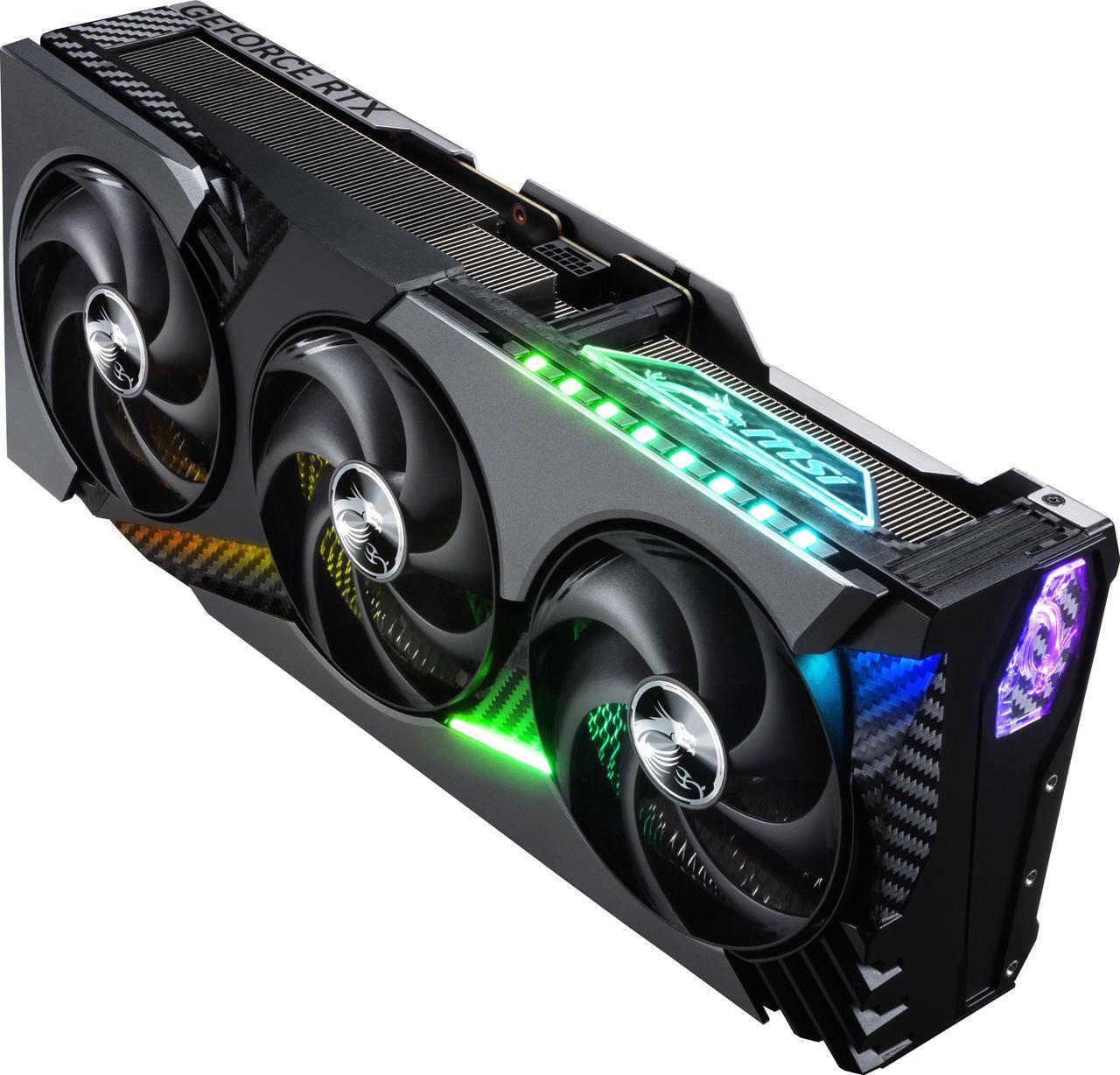 Alt view image 10 of 14 - MSI GeForce RTX 5090 32G VANGUARD SOC LAUNCH EDITION including Lucky Blind Box