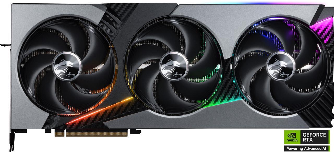 Alt view image 2 of 14 - MSI GeForce RTX 5090 32G VANGUARD SOC LAUNCH EDITION including Lucky Blind Box